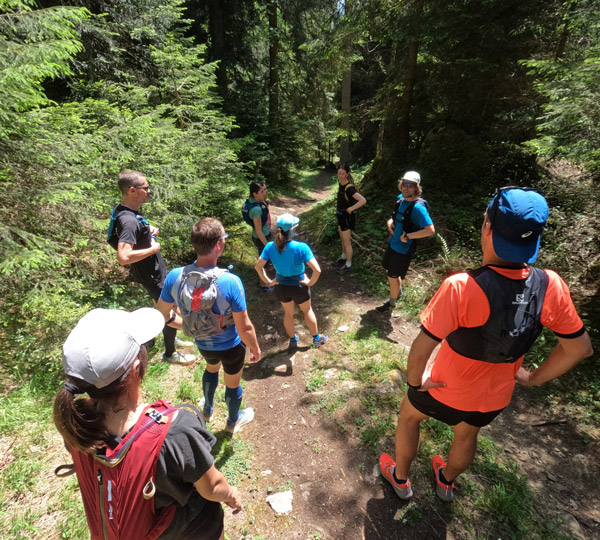 Trail Running in Saas-Fee